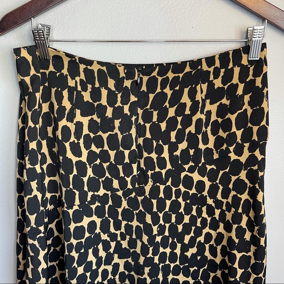 Who What Wear Animal Dot Print Asymmetrical Midi Skirt, Size 8 - Picture 12 of 15